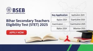Bihar STET 2025 Apply Online