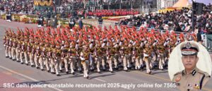 SSC Delhi Police Constable Recruitment 2025