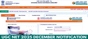 UGC NET December 2025 Apply Online