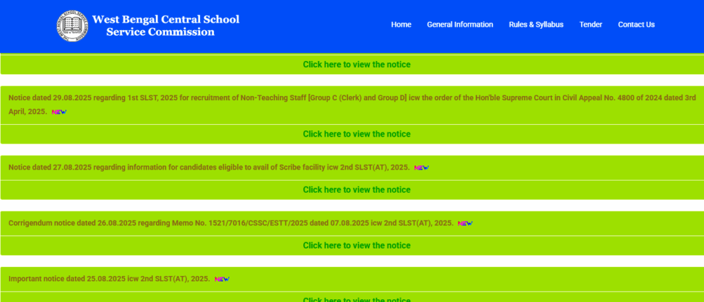 wbssc recruitment 2025