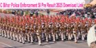 BPSSC Bihar Police Enforcement SI Pre Result 2025 Download Link
