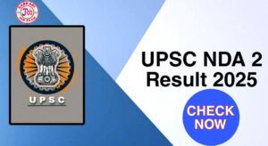 UPSC NDA II Result 2025 Published