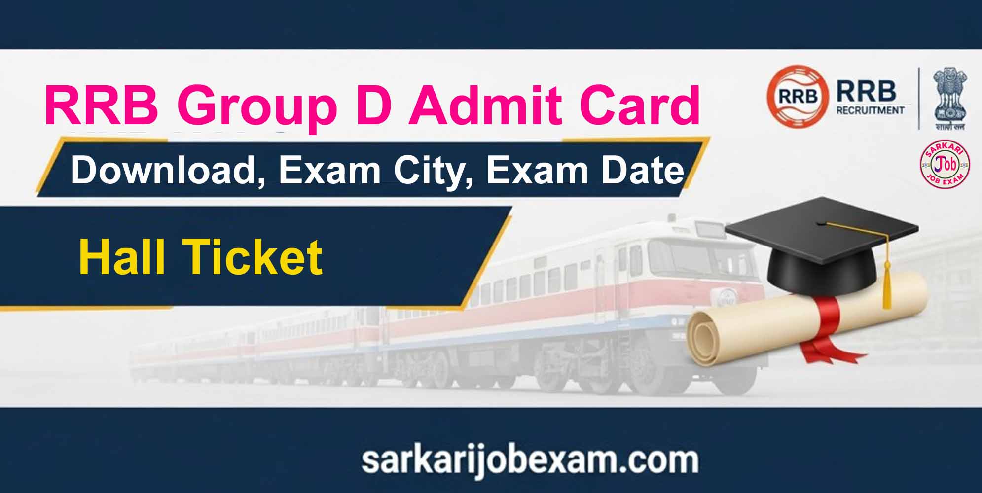 RRB Group D Admit Card Download Link 2025