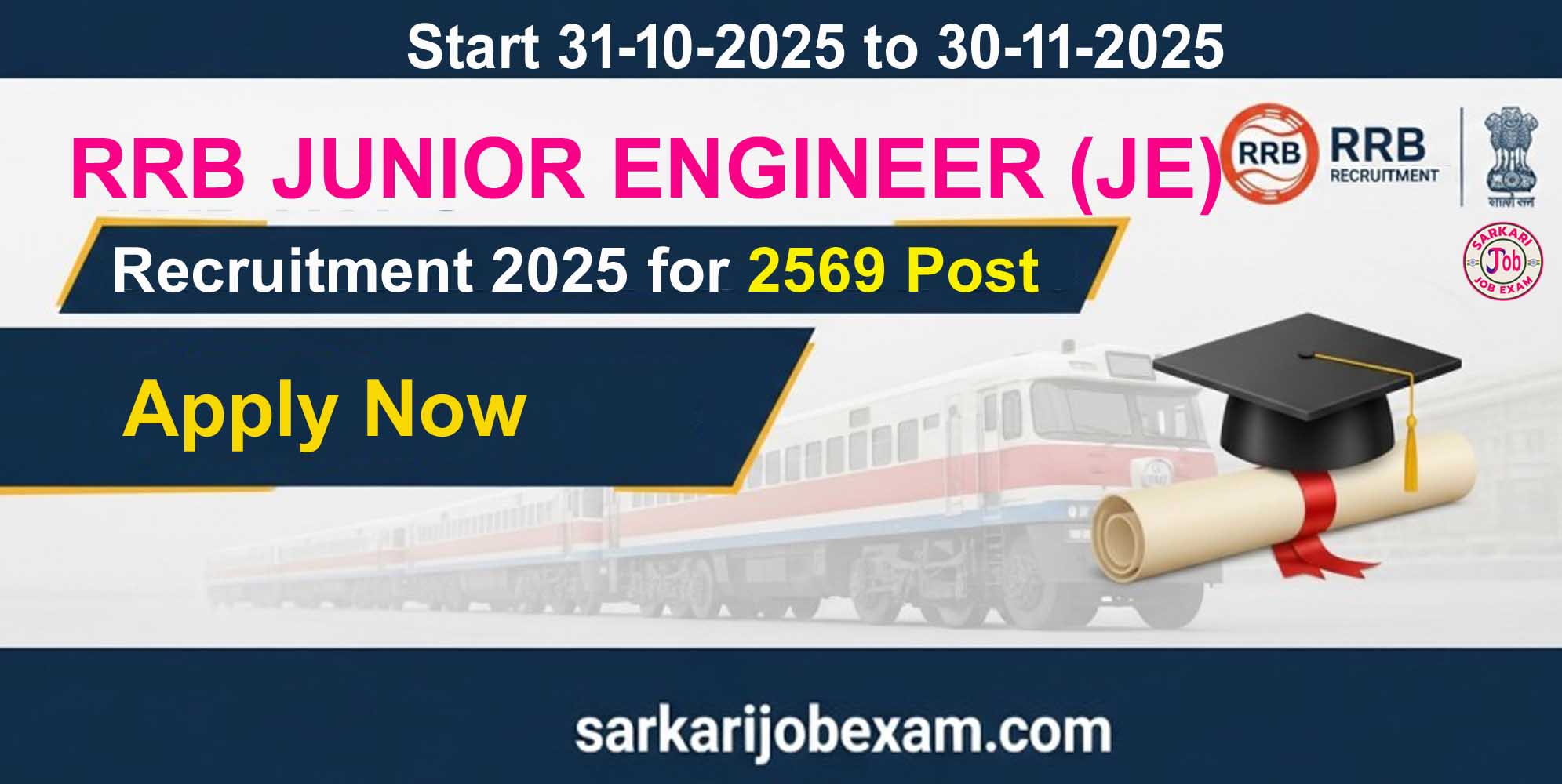 RRB JE Recruitment 2025